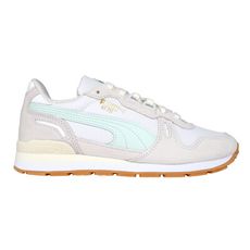 PUMA RX 737 MESH WNS 女復古運動鞋-訓練 慢跑 白淺灰綠金
