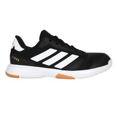 ADIDAS 女排球鞋-運動 訓練 黑白金