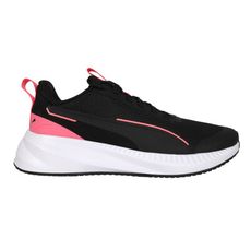 PUMA FLYER LITE 3 JR 女大童慢跑鞋-訓練 路跑 休閒 黑桃紅