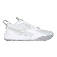 NIKE AIR ZOOM HYPERACE 3男女排球鞋-訓練 運動 氣墊 白灰銀