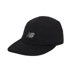 NEWBALANCE 運動帽-防曬 遮陽 鴨舌帽 運動 帽子 NB 黑灰