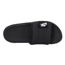 NIKE W OFFCOURT ADJUST SLIDE 女可調式運動拖鞋 黑白