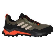 ADIDAS TERREX AX4 GTX 男戶外防水越野慢跑鞋-運動 休閒 愛迪達 軍綠黑杏橘