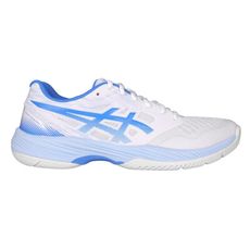 ASICS GEL-COURT HUNTER 3 女羽球鞋-訓練 白水藍