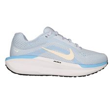 NIKE AIR WINFLO 11 女氣墊緩震運動鞋-慢跑 路跑 休閒 淺水藍白