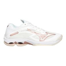 MIZUNO WAVE LIGHTNING Z7 女排球鞋-訓練 美津濃 白玫瑰金