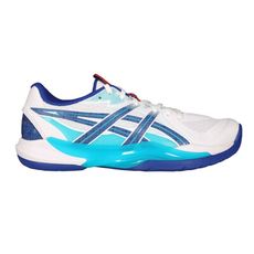 ASICS POWERBREAK FF 男排球鞋-訓練 亞瑟士 白藍綠金紅