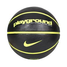 NIKE EVERYDAY PLAYGROUND 8P 6號籃球-室外 訓練 黑綠