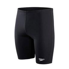 SPEEDO 男運動及膝泳褲 ECO ENDURANCE+-游泳 泳裝 黑深灰白