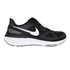 NIKE AIR ZOOM STRUCTURE 25 男運動休閒鞋-路跑 黑灰白