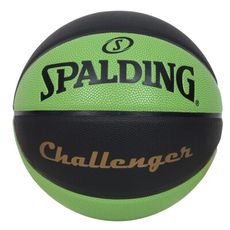 SPALDING CHALLENGER系列#7合成皮籃球-訓練 室外 室內 綠黑金