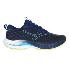 MIZUNO WAVE INSPIRE 20 SSW 男慢跑鞋-慢跑 訓練 深藍黑綠