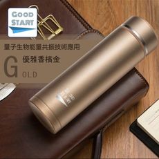 Good Start 好事達 量子 能量襪 水瓶 保溫瓶 真空保溫 優雅香檳金 預購中！