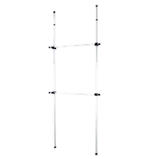 ECR011-2 頂天立地組合 易利裝生活五金 掛衣架 收納架 置物架 免鑽免釘