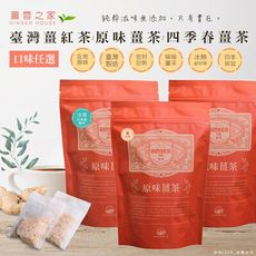 【薑蓉之家】GINGER TER養身薑茶茶包/薑茶/薑紅茶/薑四季春茶-冷泡-任選(3包60入)