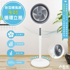 【勳風】省電型9吋渦流空氣循環扇/立扇(HFB-K7508)高低升降/自動擺頭