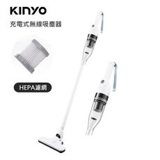 【KINYO】多用途直立/手持無線吸塵器(KVC-6235)室內/戶外/續航力長