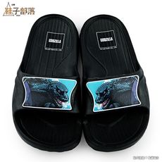 【鞋子部落】童鞋 中大童 正版哥吉拉 輕量拖鞋 GO1525-黑