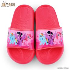 【鞋子部落】中大童 新彩虹小馬 輕量拖鞋 MP0167-桃