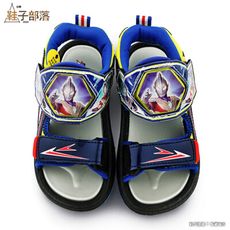 【鞋子部落】超人力霸王特利卡 電燈涼鞋 UM4625-藍