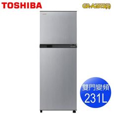 TOSHIBA東芝 231公升雙門變頻電冰箱-典雅銀GR-A28TS(S)~含拆箱定位