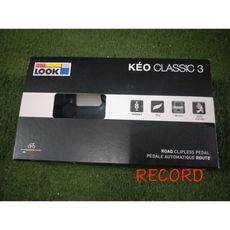 紀錄單車 LOOK Keo Classic 3 踏板含防滑扣片 黑色 附4.5扣片 公路車卡踏 喜客