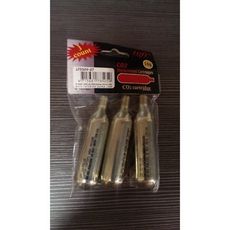 紀錄單車 16g co2 有牙鋼瓶 氣瓶 鋼瓶 修補 破胎補氣 一組三隻