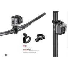 紀錄單車 xon xbt-28 適合管徑31.8/25.4 gopro 攝影座