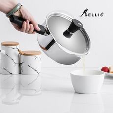 GELLIS鵲利仕18cm專利一體成型即食快煮含蓋雪平鍋湯鍋泡麵鍋