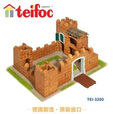 【德國teifoc】DIY 益智磚塊建築玩具 德式古堡 -TEI3200