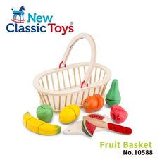 【荷蘭 New classic toys】水果籃切切樂10588