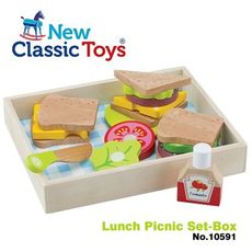 【荷蘭 New classic toys】午後時光輕食野餐18件組10591