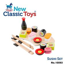 【荷蘭 New classic toys】日式壽司組合 10593