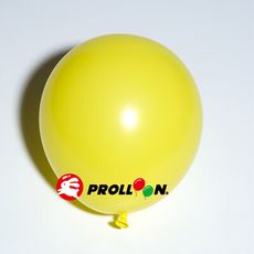 【大倫氣球】8吋糖果色 圓形氣球 100顆裝  黃色 台灣製造 安全無毒