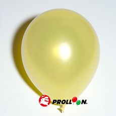 【大倫氣球】12吋珍珠色 圓形氣球 100顆裝  淺黃色 台灣製造 安全無毒