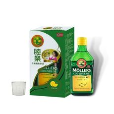 Mollers 睦樂 鱈魚肝油250ml/瓶  買1瓶送1包可累贈﹝小資屋〕