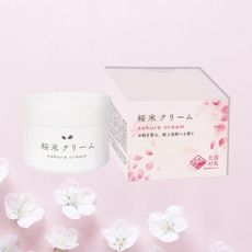 北國之森 日本耀妍櫻花煥白霜(50g/瓶)櫻花、薏仁、米糠、酒粕、胎盤素、神經醯胺〔小資屋〕