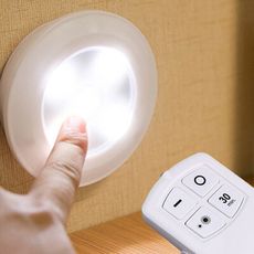 【LED 3in1】5 LED無線遙控拍拍燈(小夜燈、展示燈、觸控燈、模型燈、櫥櫃燈、餵奶床頭燈)
