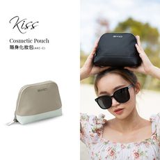 【AXIO】KISS Cosmetic Pouch 化妝包(AKC-B)黑色(AKC-C)奶茶色