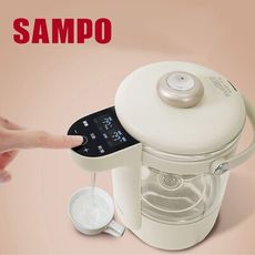 【SAMPO 聲寶】2L智能溫控玻璃電熱壺(KP-PA20GM)