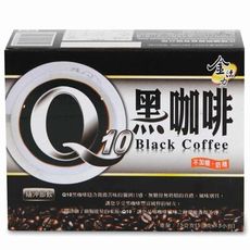 【啡茶不可】Q10黑咖啡(5gx15入/盒)無糖無奶精即溶研磨咖啡的口感