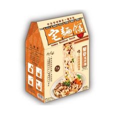 【Smile99】宅在家吃麵是一種幸福 宅麵館藜麥寬拌麵-菇菇經典風味 (107gx3入)