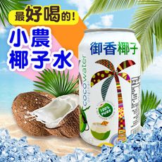 太珍香 小農椰子水 100% 330ml /瓶 鋁罐裝 椰子水 24入/整箱