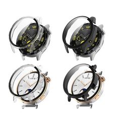 【PC+鋼化玻璃一體錶殼】適用 華為 Huawei Watch GT4 41MM 46MM 智慧手錶