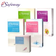 ♥Venus精品♥ SAFEWAY數位天然乳膠保險套-12個/盒(五款任選)