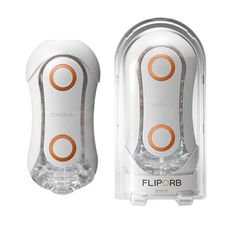 ♥Venus精品♥日本 TENGA FLIP ORB TFO-002動感球體重複使用型飛機杯 奔馳橙