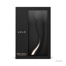 ♥Venus精品♥贈潤滑液 LELO SMART WAND 2 Medium 震動按摩棒（中號） 黑