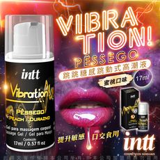 ♥Venus精品♥巴西Intt 跳跳糖感 爆跳式高潮液 17ml (蜜桃 可口交) 增強版 情趣提升