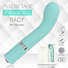 ♥Venus精品♥PILLOW TALK RACY 趣逗 施華水鑽 G點按摩棒-藍