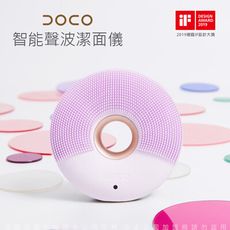 ♥Venus精品♥DOCO 智能APP美膚訂製 智能聲波 潔面儀/洗臉機 甜甜圈造型 紫金